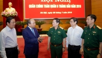 Thủ tướng Nguyễn Xuân Phúc dự Hội nghị Quân chính toàn quân