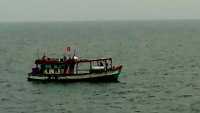 Cà Mau: Hỗ trợ tìm kiếm 5 công dân Thái Lan mất tích trên biển