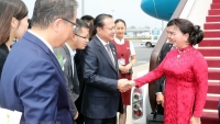 Chủ tịch Quốc hội đến Bắc Kinh, tiếp tục thăm chính thức Trung Quốc