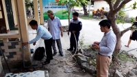 Thừa Thiên Huế: Lắp thêm đường ống để cung cấp nước cho người dân trong mùa nắng hạn