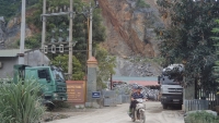Thanh Hóa: Công an vào cuộc việc khai thác đá trái phép tại xã Yên Lâm