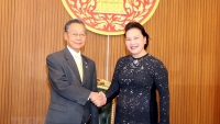 Chủ tịch Quốc hội hội đàm với Chủ tịch Hạ viện Vương quốc Thái Lan