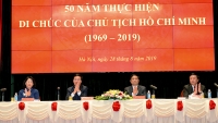 Hội thảo 50 năm thực hiện Di chúc thiêng liêng của Chủ tịch Hồ Chí Minh