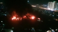 Hà Nội: Cháy lớn tại Công ty Rạng Đông, hành trăm mét vuông nhà xưởng bị thiêu rụi