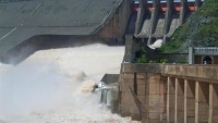 Thủy điện A Lưới phải điều tiết nước sang Lào do ảnh hưởng áp thấp nhiệt đới Kajiki