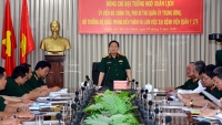 Đại tướng Ngô Xuân Lịch thăm, làm viêc với Bệnh viện Trung ương Quân đội 175