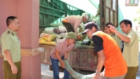 Thái Bình: Phát hiện 12 tấn phụ tùng, máy móc có dấu hiệu vi phạm