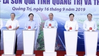 Thủ tướng phát lệnh khởi công đoạn tuyến cao tốc Bắc Nam phía Đông Cam Lộ - La Sơn