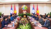 Chủ tịch Quốc hội Nguyễn Thị Kim Ngân hội đàm với Chủ tịch Quốc hội CHDCND Lào Pany Yathotou