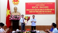 Thái Nguyên có Chánh văn phòng UBND tỉnh mới