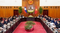 Việt - Lào mở rộng hợp tác, hỗ trợ nhau phát triển kinh tế - xã hội, giữ gìn an ninh trật tự