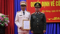 Thượng tá Nguyễn Quốc Toản được bổ nhiệm giữ chức Giám đốc Công an tỉnh Bắc Giang