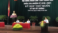 Thanh Hóa: HĐND tỉnh họp bất thường bầu bổ sung Phó Chủ tịch UBND tỉnh
