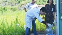 Hà Nội: Công bố mới nhất về kết quả phân tích mẫu nước sạch sông Đà