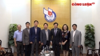 Hội Nhà báo Việt Nam tiếp đoàn đại biểu Hội Nhà báo Hàn Quốc