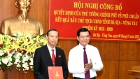 Tỉnh Vĩnh Long và Bà Rịa Vũng Tàu vừa bầu 2 Tân Chủ tịch