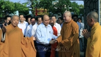 Thủ tướng Nguyễn Xuân Phúc thăm và làm việc tại Trà Vinh
