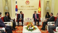 Đại tướng Tô Lâm tiếp Đại sứ đặc mệnh toàn quyền Hàn Quốc tại Việt Nam