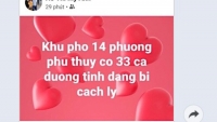 Chống tin giả: Bác bỏ thông tin 33 người mắc Covid-19 tại Bình Thuận