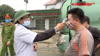 Cận cảnh chốt kiểm soát dịch bệnh tại các cửa ngõ vào thủ đô Hà Nội