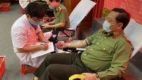 Thanh Hoá: Gần 300 cán bộ, chiến sỹ Công an tỉnh tham gia hiến máu tình nguyện vì cộng đồng