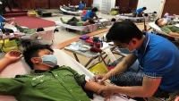 Đồng Nai: Gần 1.600 cán bộ, chiến sĩ công an tham gia hiến máu