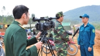 Nhà báo chiến sỹ báo Quốc phòng Thủ đô: Phát huy phẩm chất bộ đội Cụ Hồ trên 