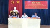 Tổng Thanh tra Chính phủ Lê Minh Khái tiếp xúc cử tri tại Bạc Liêu