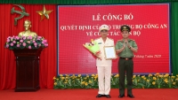 Thượng tá Huỳnh Hoài Hận được bổ nhiệm giữ chức Phó Giám đốc Công an tỉnh Sóc Trăng
