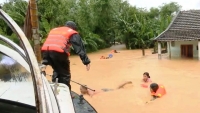 Quảng Trị lên phương án điều động trực thăng để tìm kiếm nạn nhân mất tích do mưa lũ