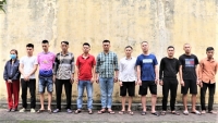 Nghệ An: Triệt phá đường dây đánh bạc khủng, bắt giữ 11 đối tượng