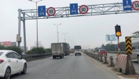 Hà Nội: Giảm tốc độ phương tiện trên cầu Thanh Trì xuống 60km/h