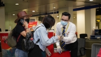 Vietjet thông báo về việc khai báo y tế trước chuyến bay tại website http://tokhaiyte.vn