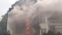 Sơn La: Cháy lớn tại quán Karaoke ở trung tâm thành phố