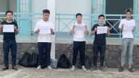 An Giang: 5 công dân Trung Quốc nhập cảnh trái phép âm tính Covid-19