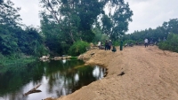 Bình Định: Phát hiện nam sinh tử vong do đuối nước ở khu vực khai thác cát trái phép