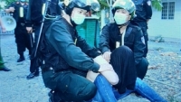 Tiền Giang: Hàng trăm cảnh sát bao vây, bắt giữ băng nhóm 