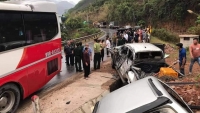 Sơn La: Tai nạn liên hoàn trên quốc lộ 6 khiến 4 người bị thương