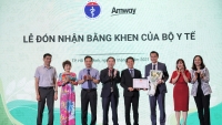 Amway Việt Nam tự hào lần thứ 2 đón nhận bằng khen của Bộ Y tế