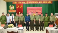 Phú Thọ: Thứ trưởng Bộ Công an làm việc với Công an huyện Thanh Thủy