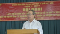 Cử tri nơi cư trú nhất trí cao giới thiệu ông Nguyễn Thiện Nhân ứng cử ĐBQH