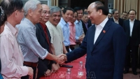 Cử tri nhất trí giới thiệu Chủ tịch nước Nguyễn Xuân Phúc ứng cử đại biểu Quốc hội khóa XV