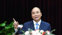 Chủ tịch nước Nguyễn Xuân Phúc làm việc với lãnh đạo chủ chốt Đà Nẵng, Quảng Nam
