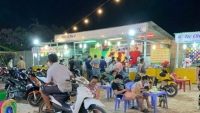 Tiền Giang: Đình chỉ hoạt động một tụ điểm “hội chợ” đông người