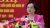 Bộ trưởng Bộ Nội vụ tiếp xúc cử tri tại Yên Bái