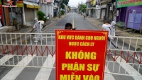Nghệ An: Phong tỏa 5 thôn, 1 bệnh viện nơi có ca dương tính Covid-19