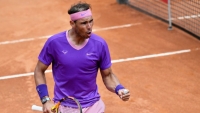 Rafael Nadal lần thứ 10 giành chức vô địch Roma Masters