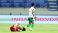 Tuấn Anh dính chấn thương cổ chân sau trận đấu gặp tuyển Indonesia