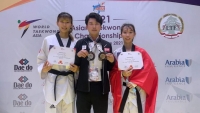 Võ sĩ Kim Tuyền giành HCV giải vô địch taekwondo châu Á