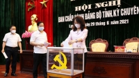 Bà Đoàn Thị Hậu được bầu giữ chức Chủ tịch HĐND tỉnh Lạng Sơn khóa XVII